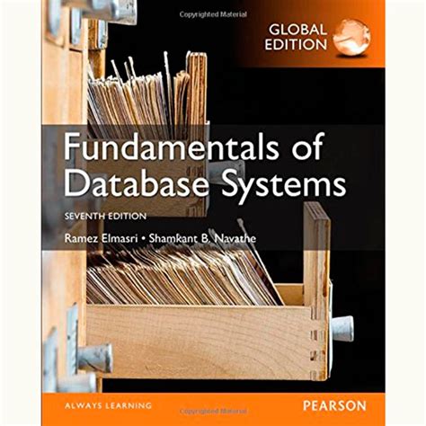 Download Accessible Solutions Manual - PDF (applicationzip) (3. . Fundamentals of database systems 7th edition instructor resources